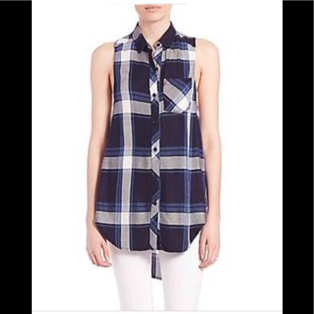 Rails Plaid Tunic